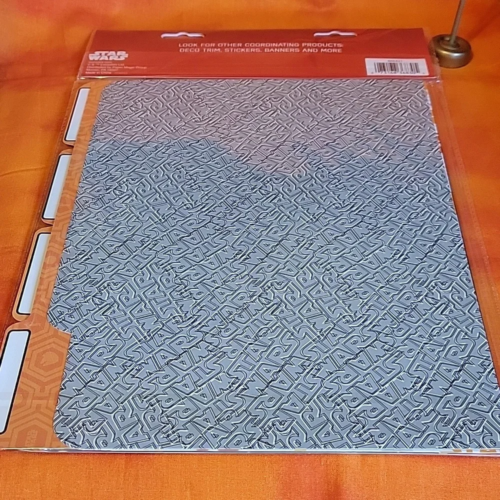 Star Wars Set of 4 File Folders New in Package Letter Size Disney